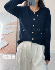 羊绒衫女春秋季新款宽松大码内搭上衣针织打底衫V领洋气套头毛衣，女装针织衫/毛衣，启东羊绒