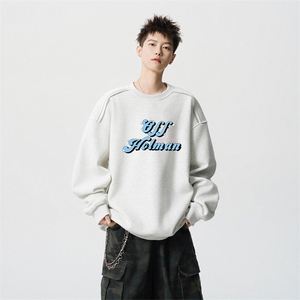 得物供货、重磅420克现货 圆领卫衣宽松HD019-1-WY2724LL-P35图片