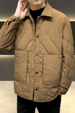 有标白鸭绒羽绒服男韩版潮流宽松男士外套YR210-165，男装羽绒服，星座210-3