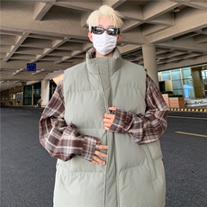 冬季叠穿无袖棉马甲保暖男士加厚棉服坎肩外套潮MJ618-特P38现货，男装背心/马甲，星座610B-1