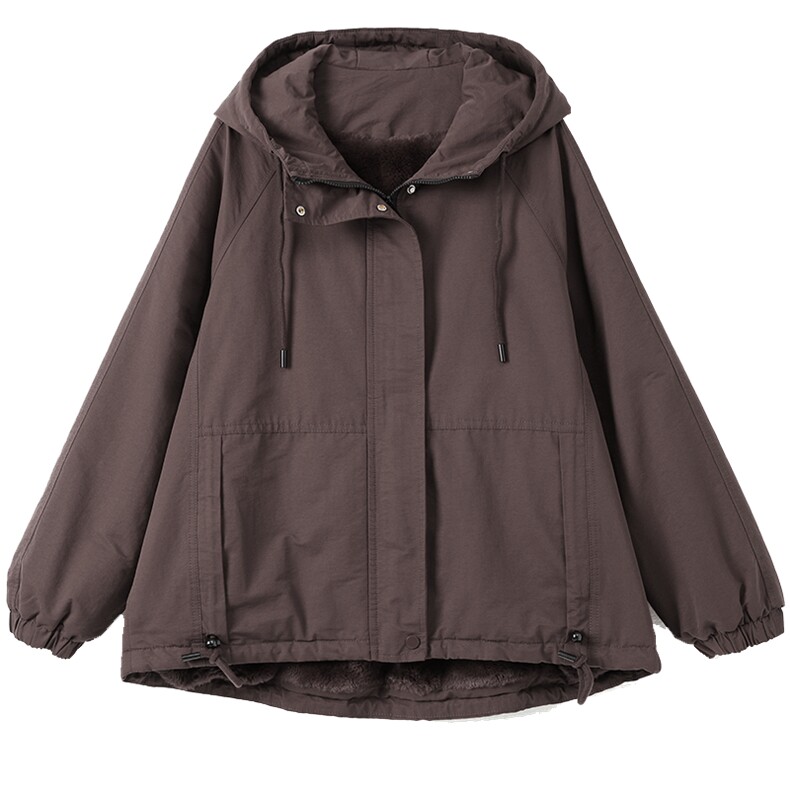 2024冬新款加绒加厚款派克服914款,女装派克服,秋牧寒烟