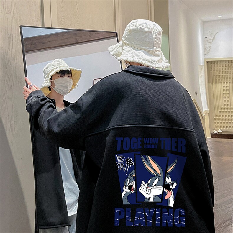控58加厚加绒衬衫男大码长袖衬衣男外套HC79234-P38加绒款-P48,男装衬衫,电商A040