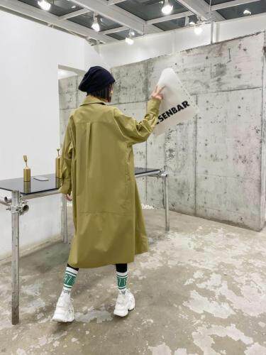 现货长款两穿衬衣，女装，C&B