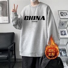 浅灰色加绒款