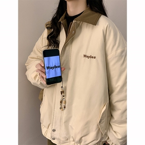 2025羽绒棉服潮牌潮流ins中性港风宽松美式痞帅重磅M878-TP68图片