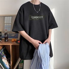 华夫格！港风华夫格短袖T恤男士半袖男五分袖体恤衫男HT120-P25，男装T恤，电商B367