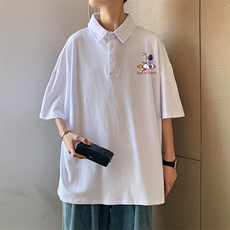 港风何电商A088-DP1003-TP35955氨纶夏款宽松短袖T恤控59，男装T恤，电商A088