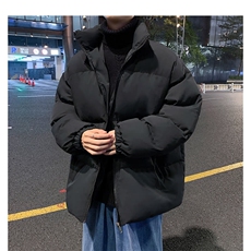 潮流冬季棉衣男宽松潮牌外套面包羽绒棉服拉链立领保暖棉袄，男装棉衣，星座1013-1