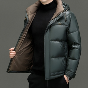 DF888钱塘2020-2冬季厚款时尚休闲简约中年男士羽绒服P303图片