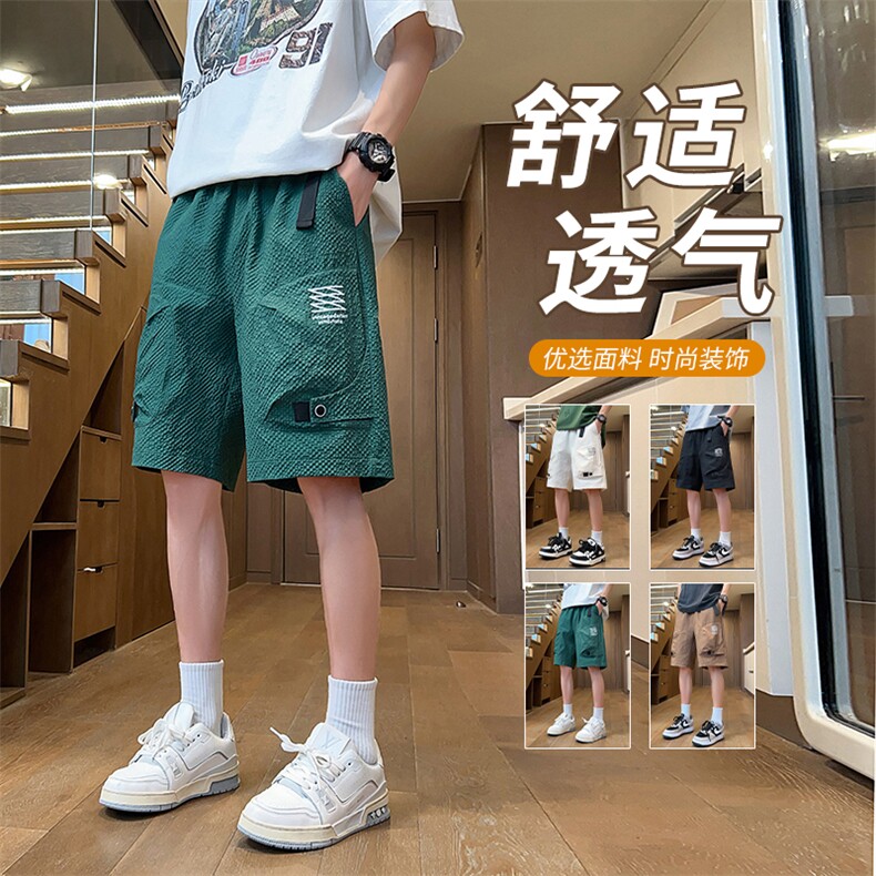 港风性价比超高短裤适合直播大量备货5分裤男C208A-6707A-特P27,男装牛仔裤,电商C208A