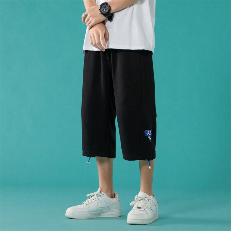 ！数据超好！2023夏季新款百搭男士七分裤宽松7分短裤DK02P40,男装休闲裤,电商B220