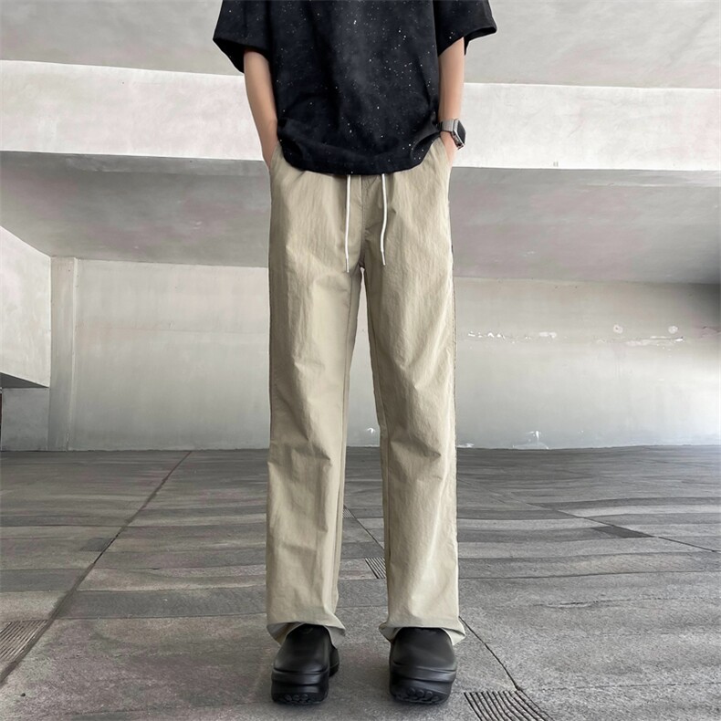 夏季新款冲孔速干条纹裤子薄款运动休闲长裤,男装休闲裤,星座410-6（原星座1304-1）