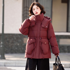 2024冬季新款时尚潮流女装羽绒服修身显瘦保暖外套，女装羽绒服，姿萝菲