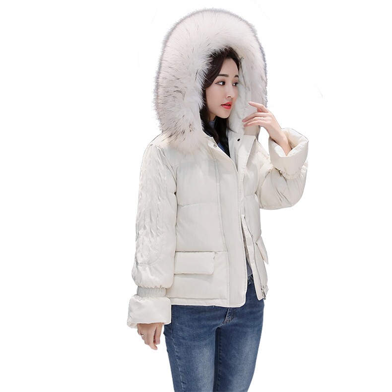 保暖口袋长袖棉衣/棉服2020年冬季休闲时尚潮流,女装棉衣/棉服,瑶迪依秀