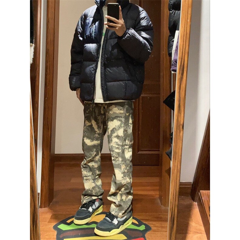 【有货】GG39LL-特P40 迷彩牛仔裤男款美式cleanfit裤子图片