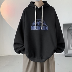 连帽卫衣男大码运动服帽衫外套WY2255-P35加绒款-P40，男装卫衣，电商A040