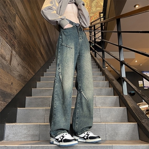 B225-楼梯-K2177-P63-X79--牛仔裤-棉75.8%粘纤14.9%聚酯纤维9.3%图片
