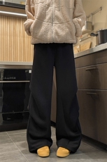 街头时髦都市风长裤秋冬加绒工艺文艺风休闲裤K882TP48控88，男装卫衣，电商A102B