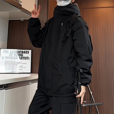 MY6160/P85加棉加厚棉衣男防风防水冲锋衣棉服棉袄大码外套上衣，男装夹克，电商A141