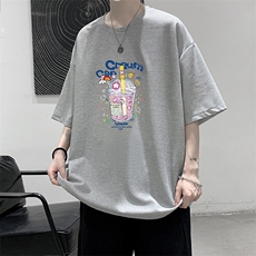 华夫格t恤男短袖男大码五分袖大皂风HT73332-P22，男装T恤，电商A040