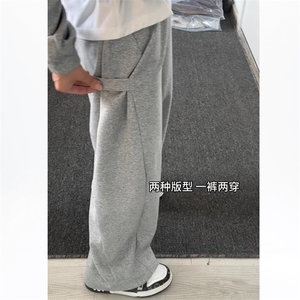 抖音男女休闲宽松运动卫衣套装潮流上衣开衫外套 TZ03-P135图片