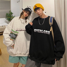 情侣装秋装新款字母印花情侣卫衣女宽松百搭外套D157P35女类，女装短外套，电商A335-1（原A458）