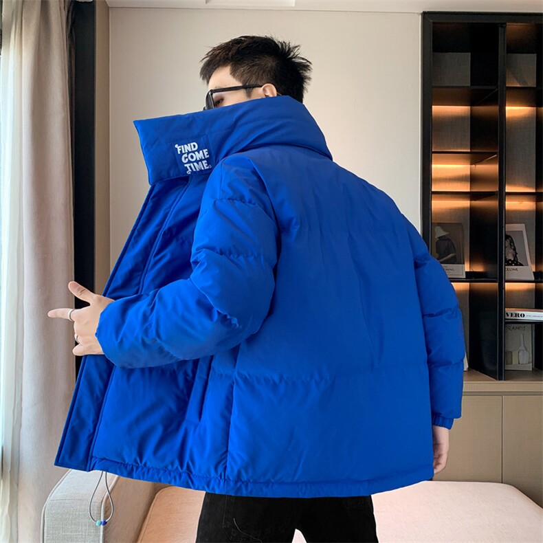 酒店风冬季棉衣男加厚棉袄外套ins情侣款面包棉服M0761-P100图片