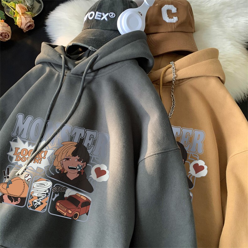 高品质！抖音直播重磅连帽卫衣男XLM392-P55,男装卫衣,电商B371