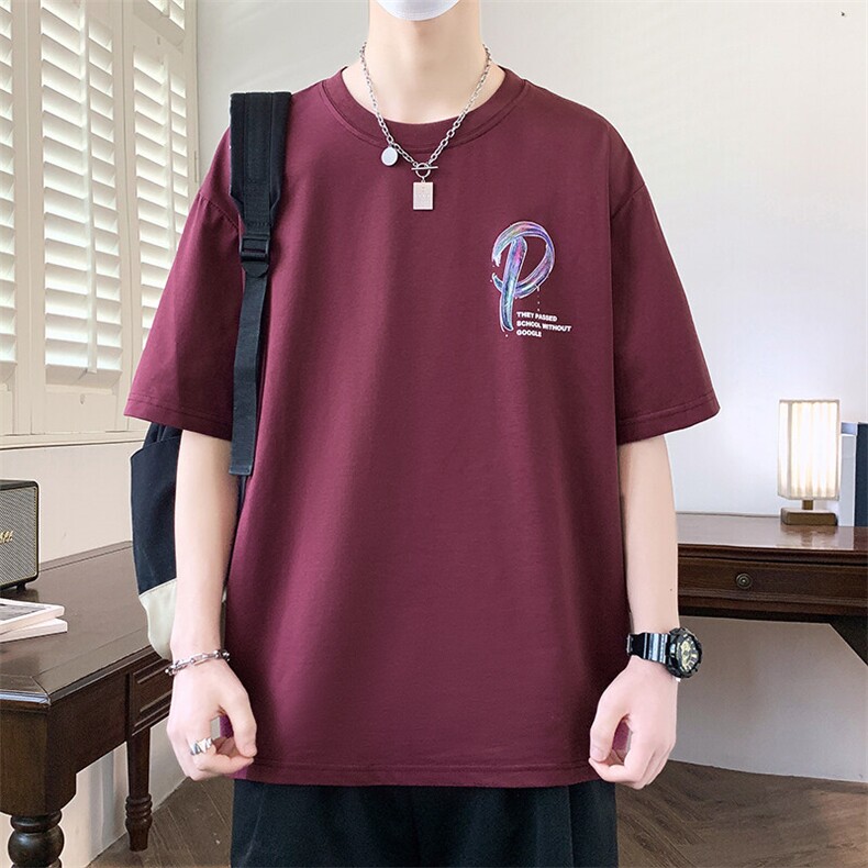 夏季男短袖t恤高品质多工艺发泡印大码T恤衫HF8391-P34,男装T恤,星座1206（原A206）