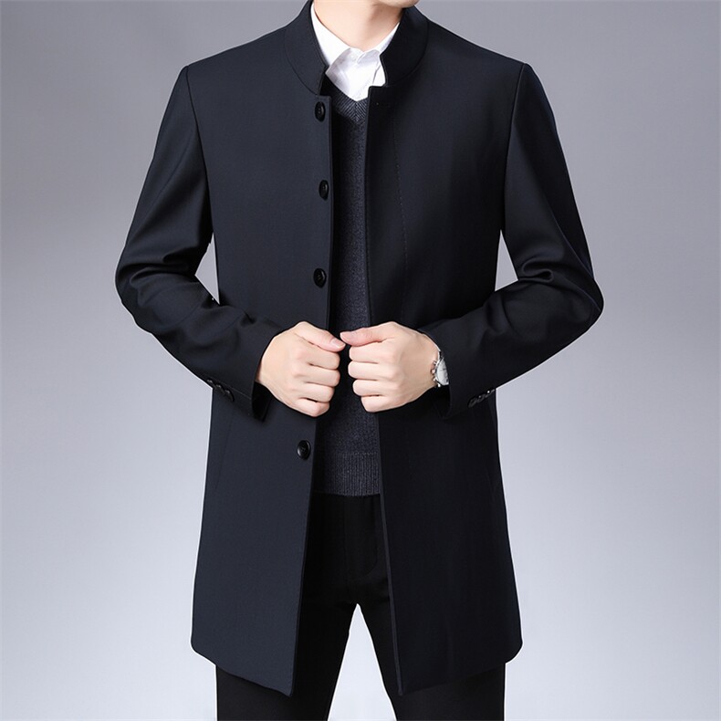 ZL1938秋冬新款2023年男士休闲长袖立领夹克外套P160,男装夹克,电商B360