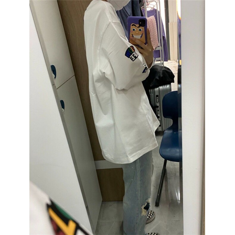 文艺原宿新款ins百搭时尚流行简约索罗娜210克收口长袖TNB191,男装T恤,星座1116A（原606A-3）