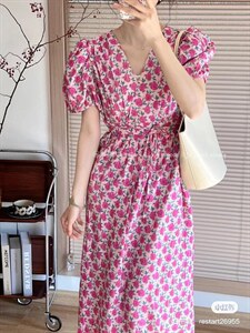 盐缩连衣裙,女装连衣裙,AF/初沫