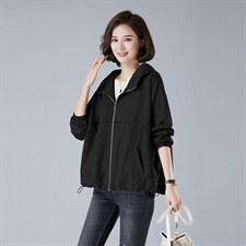 2022秋款新品大码女装套头外套549款，女装风衣，秋牧寒烟