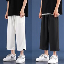 2023新品薄款冰丝休闲裤夏季九分裤男1211-特批20,男装休闲裤,星座718-1