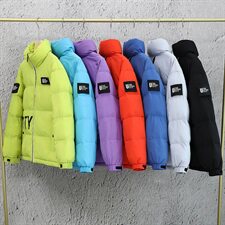 白底平铺2020冬新款字母复古立领90%羽绒服外套A436-908-P165，男装羽绒服，电商A436