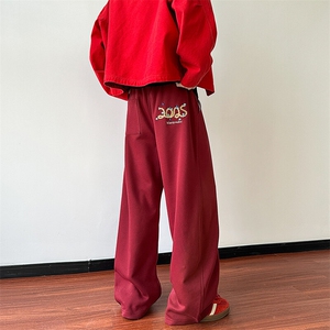A408-24K42116-P65-X89-S-2XL 春节蛇年主推款刺绣休闲卫裤图片