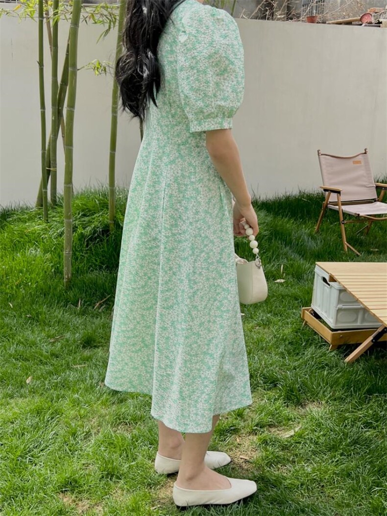 【订单款】夏季新款碎花系列连衣裙，女装连衣裙，奥瑾