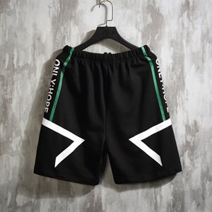 灰墙挂拍 多色短裤男潮牌ins五分裤大码日系宽松裤子C415-K43-P35图片