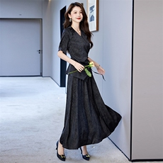 气质女神范高端套装女夏2025新款洋气时尚时髦高级感御姐套装裙，女装套装/套裙，卡杰菲