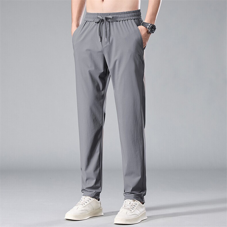 2026男装薄款冰丝休闲裤CK577-p29现货四季有货外贸主推，男装休闲裤，星座224-1