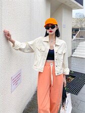 现货糖果牛仔短款外套，其它，灿烂琳琪