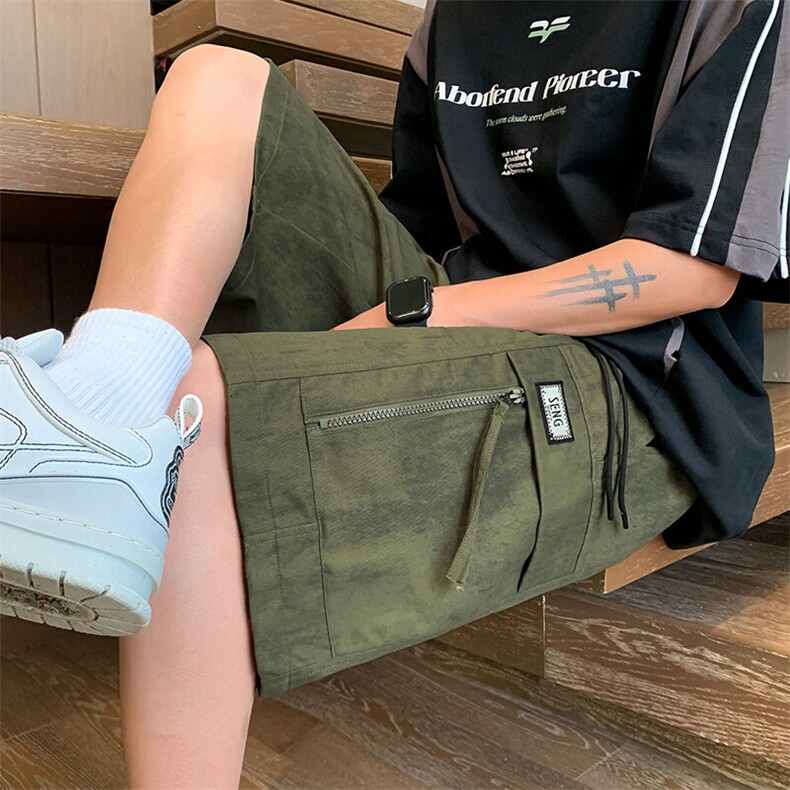 夏季扎染印花脏脏大码工装短裤男五分中裤休闲裤217-2-K198-特P35，男装牛仔裤，星座217-2