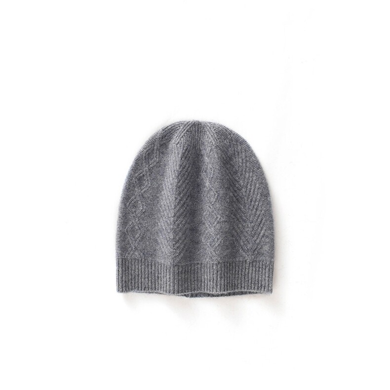 35%针织帽女秋冬防寒保暖遮耳毛线包头帽子，帽子，戎咖羊绒