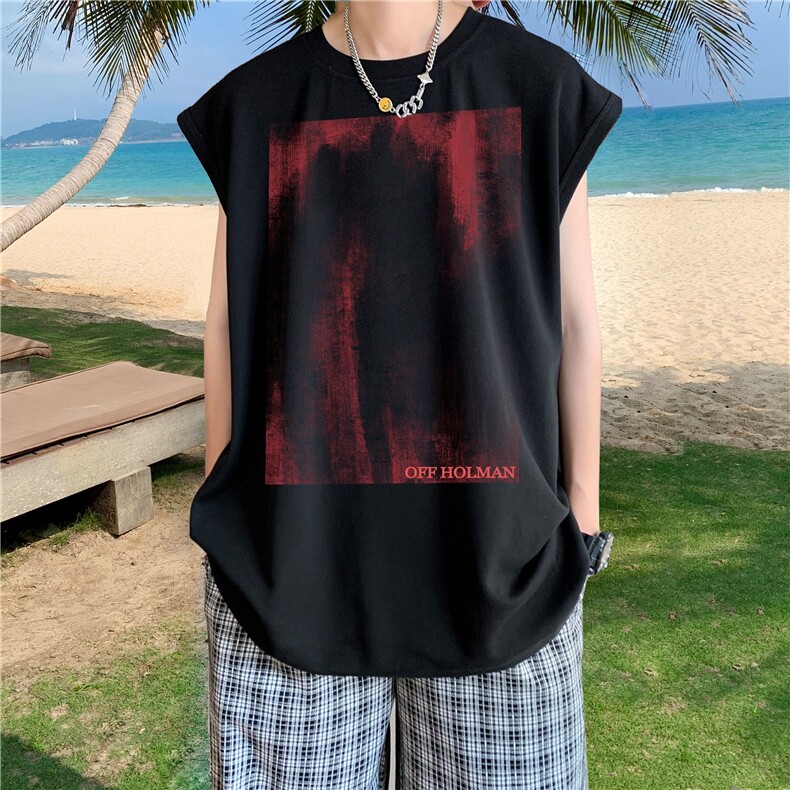 量大图低自动【有货】纯棉背心HD019-1-BX25117-P20，男装背心/马甲，电商019-1