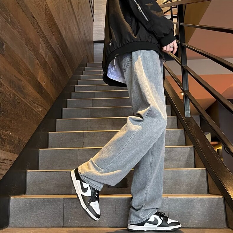 美式牛仔裤男款秋季长裤潮NS217P40,男装牛仔裤,星座1116-2