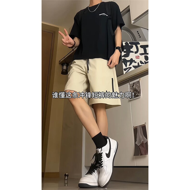 供视频防水速干冲锋短裤K837特P30,男装牛仔裤,电商A309