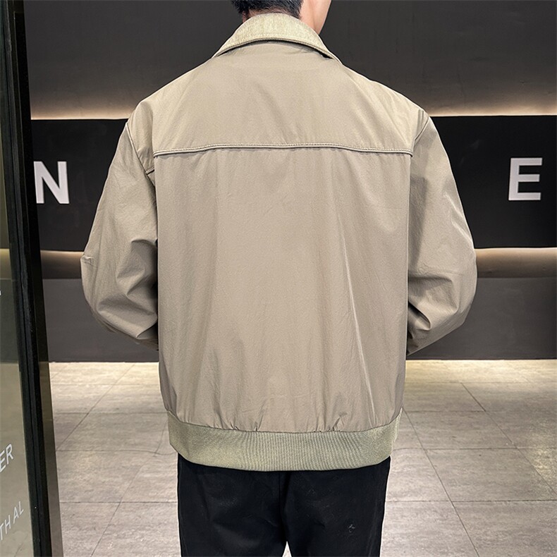 K502-P90新款商务夹克外套秋新款休闲夹克男士时尚宽松,男装夹克,星座507A（原星座306B-2）