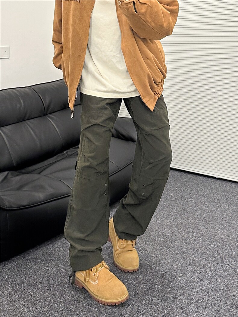 档口主推款软壳某音冲锋裤得物品质常规p45加绒p55,男装休闲裤,星座310A-4