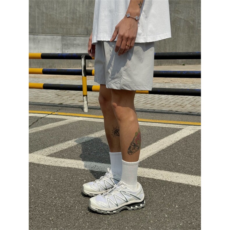 网图有货夏季纯色运动休闲五分侧开衩速干宽松短裤男A692-P28,男装牛仔裤,星座1505