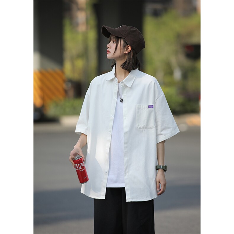 水洗纯棉衬衫W1886P50控68,男装衬衫,星座1018-3